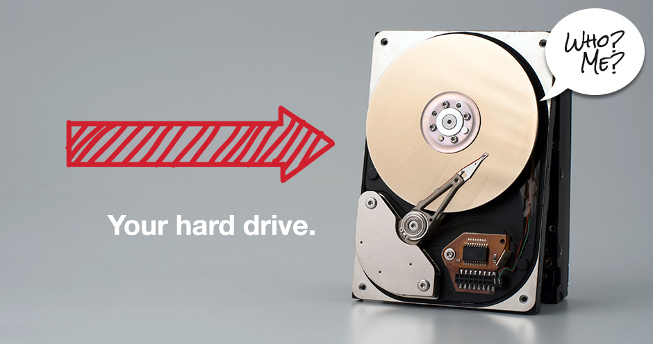 Your hard drive is slowing you down